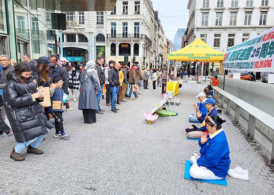Image for article Belgique : Manifestation à Bruxelles pour commémorer l’Appel pacifique du 25 avril