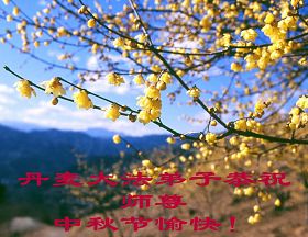 Image for article Les pratiquants de Falun Dafa de l’étranger souhaitent au vénérable Maître une joyeuse Fête de la Lune
