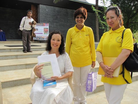 Image for article Inde : Présentation du Falun Gong au Congrès mondial des sciences spirituelles (Photos)
