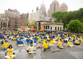 Image for article La semaine de la Journée mondiale du Falun Dafa en images