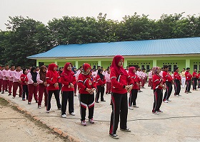 Image for article Des étudiants indonésiens et le corps enseignant bénéficient du Falun Gong