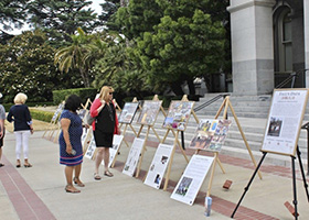 Image for article Partager des fleurs de lotus au Capitole de l'État de Californie