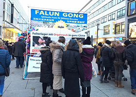 Image for article Allemagne : Alerter l'opinion publique sur la persécution en Chine