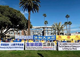 Image for article Sensibilisation à la persécution du Falun Gong au Parc océanique de Santa Monica