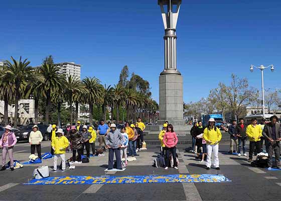 Image for article San Francisco : Les pratiquants de Falun Gong commémorent l'Appel du 25 avril