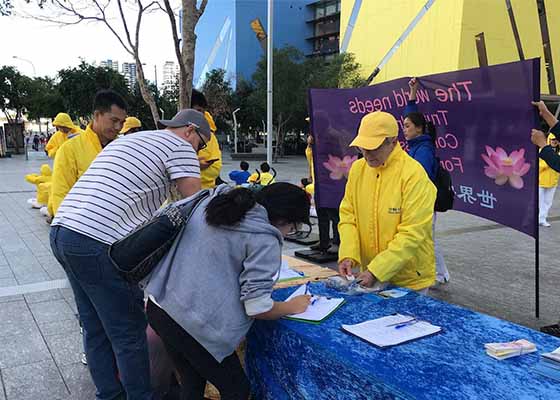 Image for article Queensland, Australie : Sensibilisation aux 20 ans de persécution du Falun Gong