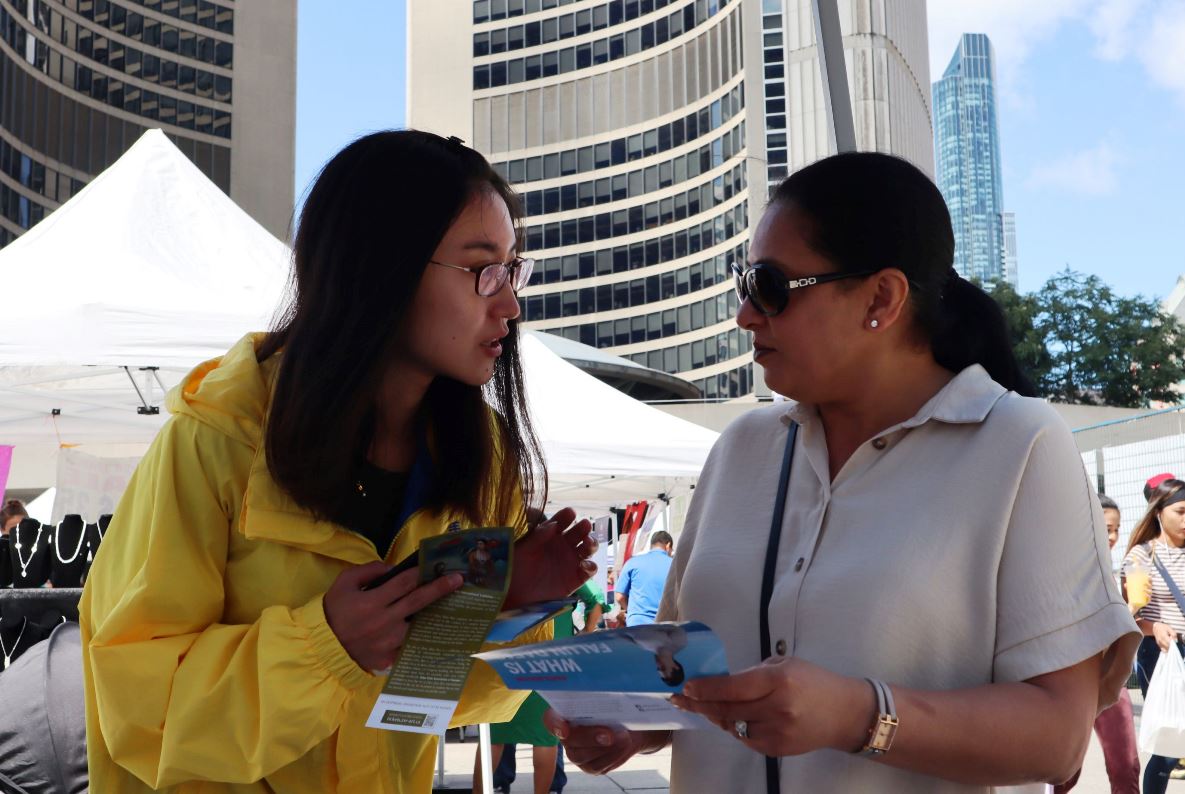 Image for article Toronto : Le Falun Gong est accueilli au festival Mabuhay Philippines