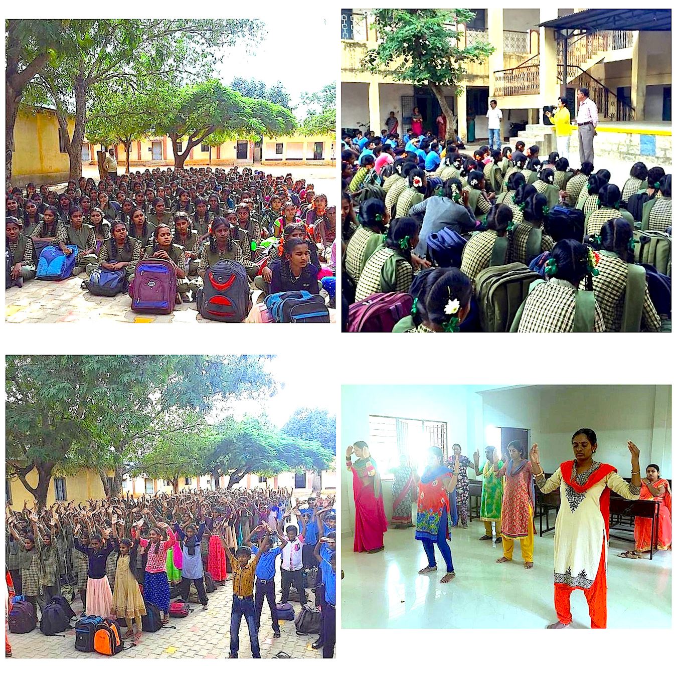 Image for article Inde : Présentations du Falun Dafa bien accueillies dans les écoles de Bangalore