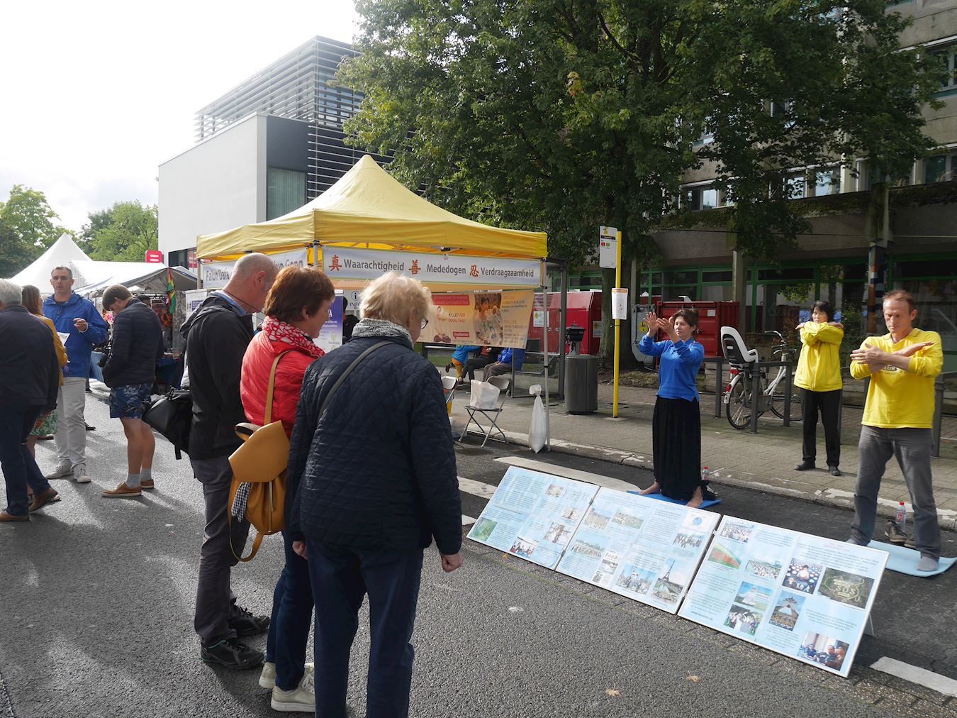 Image for article Belgique, Allemagne et Portugal : Les pratiquants de Falun Gong participent à des événements communautaires et appellent à la fin de la persécution