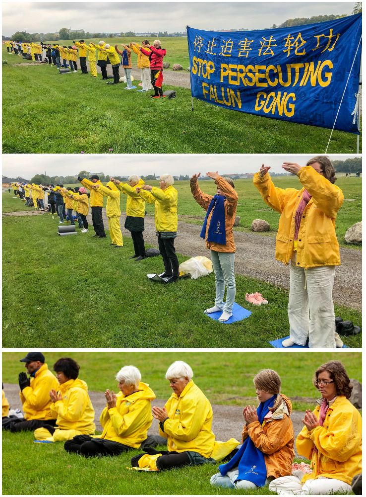 Image for article Stockholm, Suède : L'ambassade de Chine tente d'entraver une activité d'information des pratiquants de Falun Gong