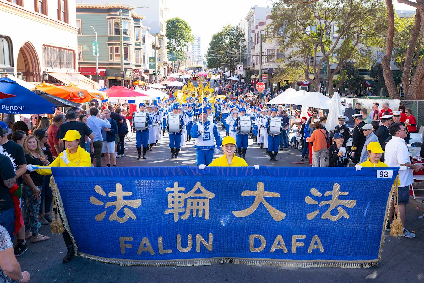 Image for article San Francisco : Des pratiquants de Falun Gong bien accueillis lors du Columbus Day Parade