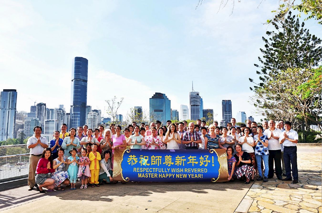 Image for article Australie : Les pratiquants souhaitent au fondateur du Falun Gong une Bonne et Heureuse Année et ils expriment leur profonde gratitude