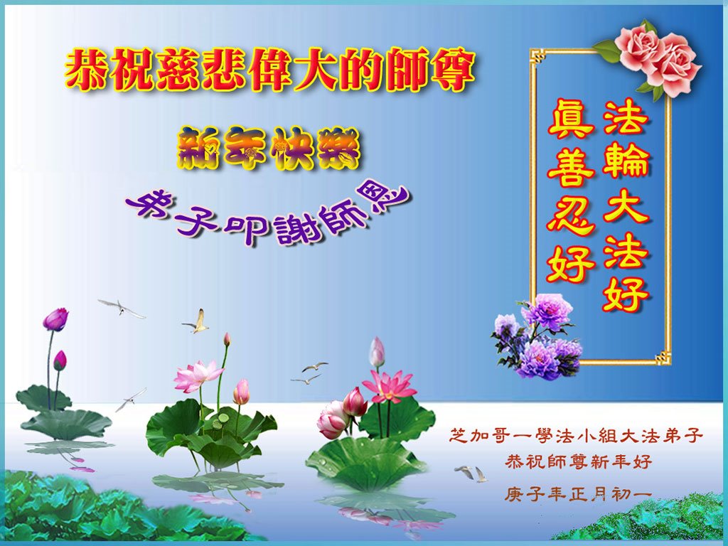 Image for article Les pratiquants de Falun Dafa du Midwest des États-Unis souhaitent respectueusement à Maître Li Hongzhi un bon Nouvel An chinois !