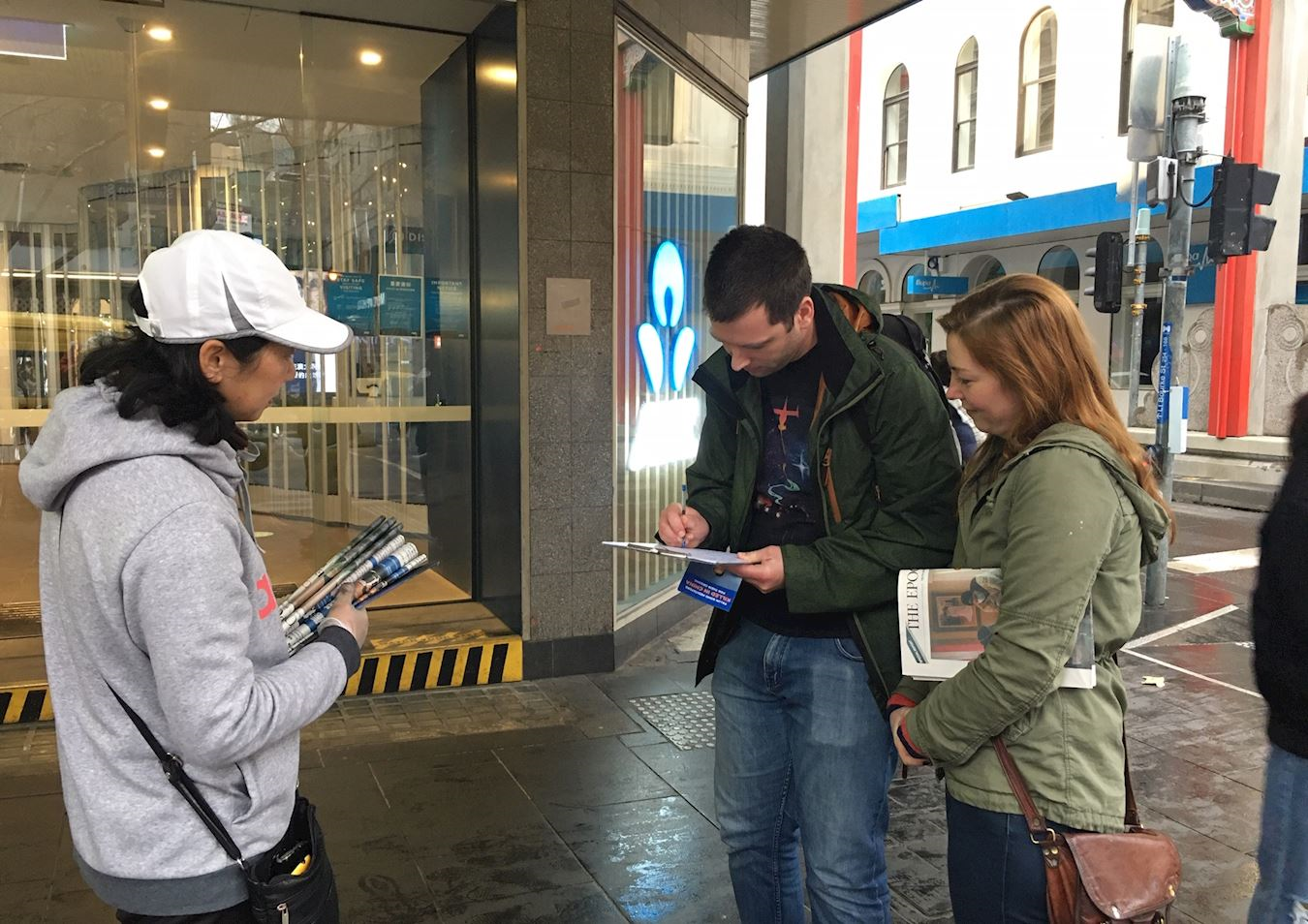 Image for article Australie : Les gens à Melbourne soutiennent le Falun Gong