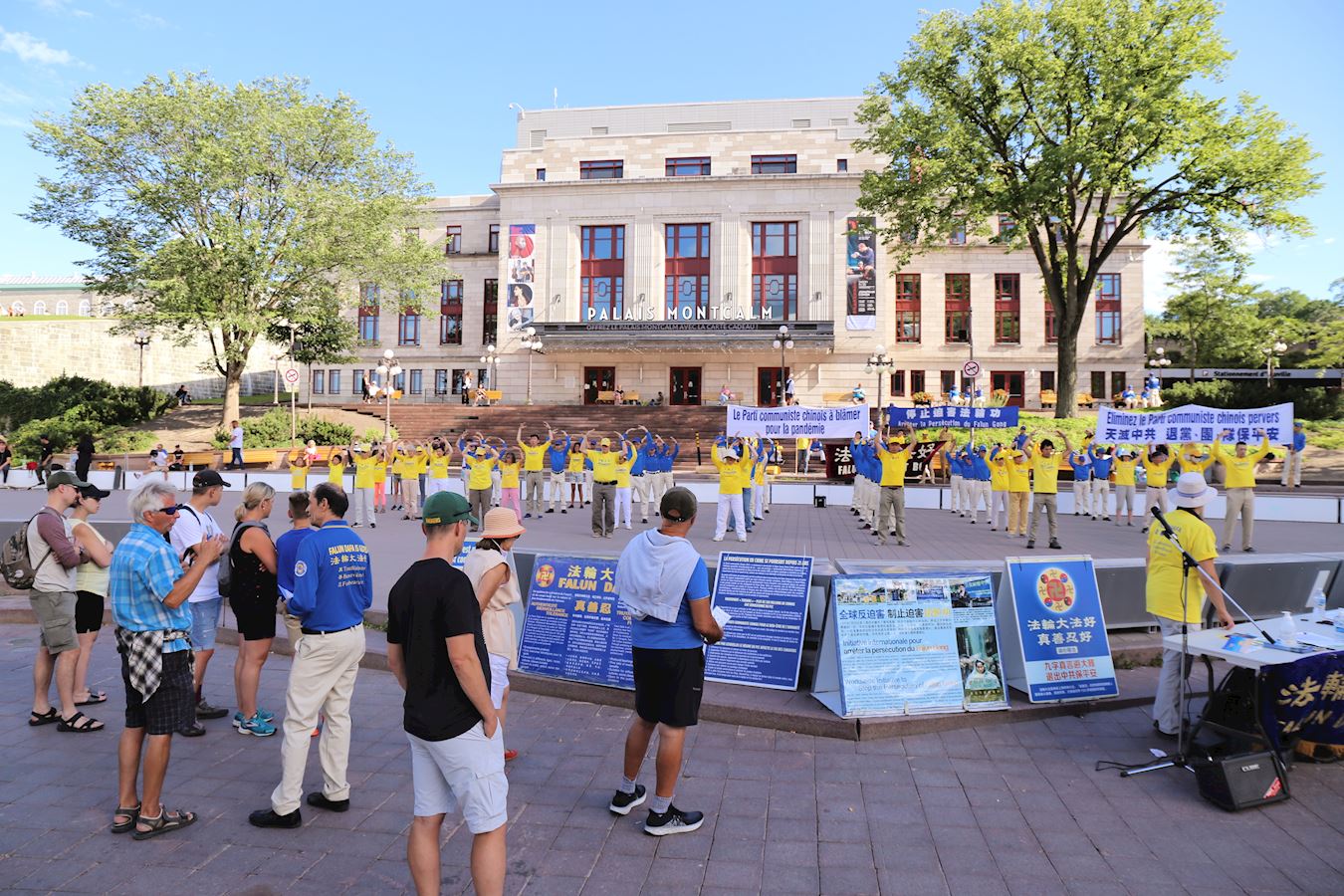 Image for article Canada : Un rassemblement à Québec demande la fin de la persécution du Falun Gong – « Le monde entier vous soutient »