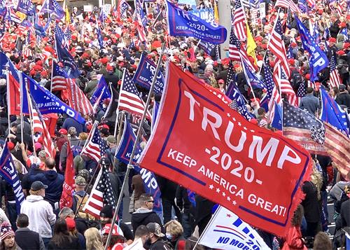 Image for article Washington DC : Des milliers de personnes assistent aux événements de la marche de Jéricho dans la capitale américaine pour soutenir le président Trump et attirer l'attention sur la fraude électorale