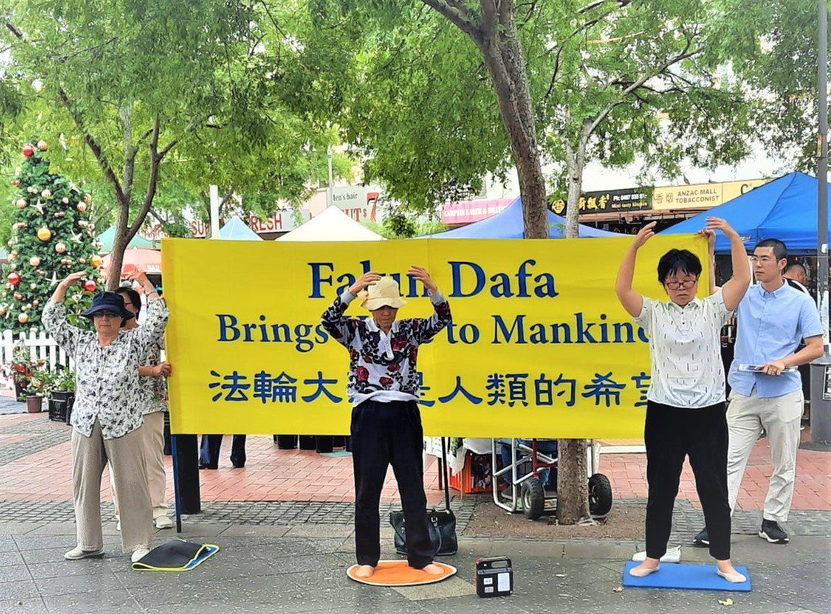 Image for article Sydney, Australie : Présentation du Falun Gong et sensibilisation des gens à la persécution