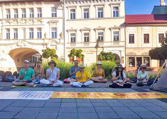 Image for article Slovaquie : Pour informer les gens de la persécution, les pratiquants organisent des activités dans plusieurs villes