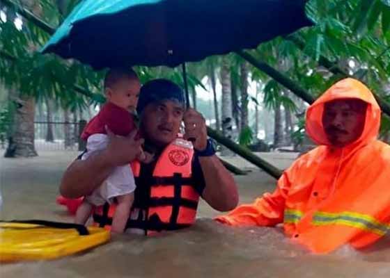 Image for article La tempête tropicale Nalgae frappe les Philippines - au moins 98 morts et 63 disparus