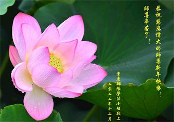 Image for article Les pratiquants de Falun Dafa dans l'armée chinoise souhaitent respectueusement à Maître Li Hongzhi une Bonne Année