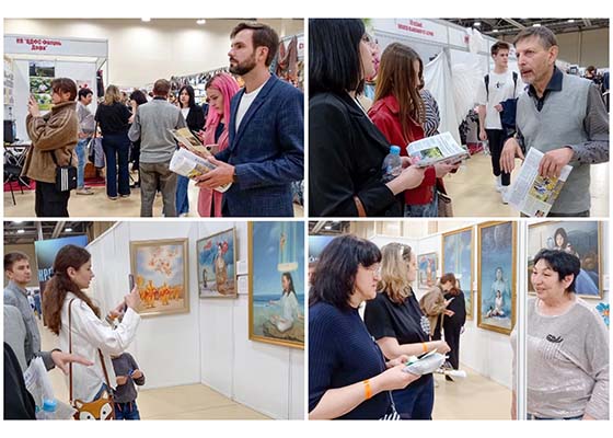 Image for article Russie : Plus de dix mille personnes admirent les œuvres de l’exposition internationale L’Art de Zhen-Shan-Ren