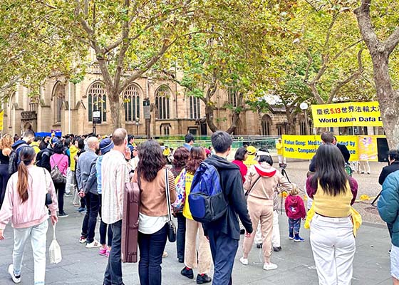 Image for article Célébration de la Journée mondiale du Falun Dafa à Sydney, Australie