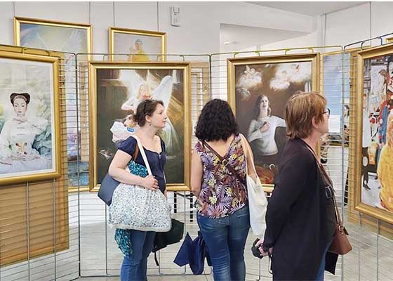 Image for article Pau, France : L’exposition L'Art de Zhen-Shan-Ren émeut les visiteurs