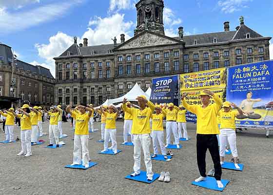 Image for article Pays-Bas : Des ONG publient des déclarations de soutien lors de la commémoration de 24 ans d’efforts pacifiques pour mettre fin à la persécution du Falun Dafa