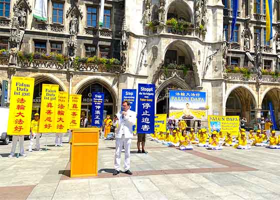 Image for article Allemagne : Des politiciens envoient des lettres de soutien alors que les pratiquants de Falun Gong se rassemblent pour protester contre la persécution qui dure depuis 24 ans