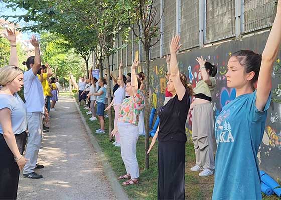 Image for article Istanbul, Turquie : Présentation du Falun Dafa au festival de l’environnement d’Istanbul