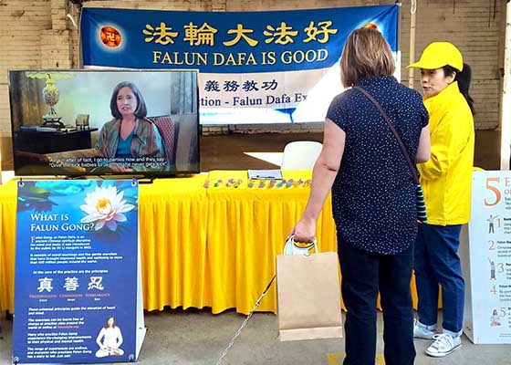 Image for article Sydney : Les gens font l’éloge du Falun Dafa pour son champ d’énergie pur et stimulant