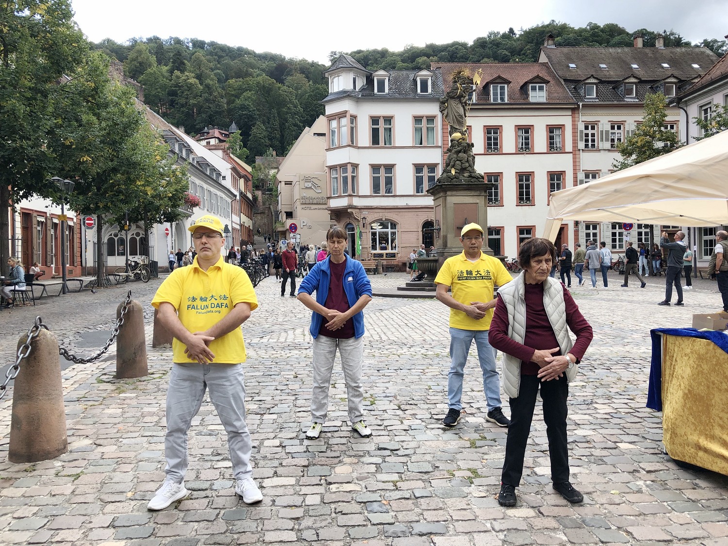 Image for article Heidelberg, Allemagne : Activité organisée pour sensibiliser les gens à la persécution perpétrée par le régime du PCC
