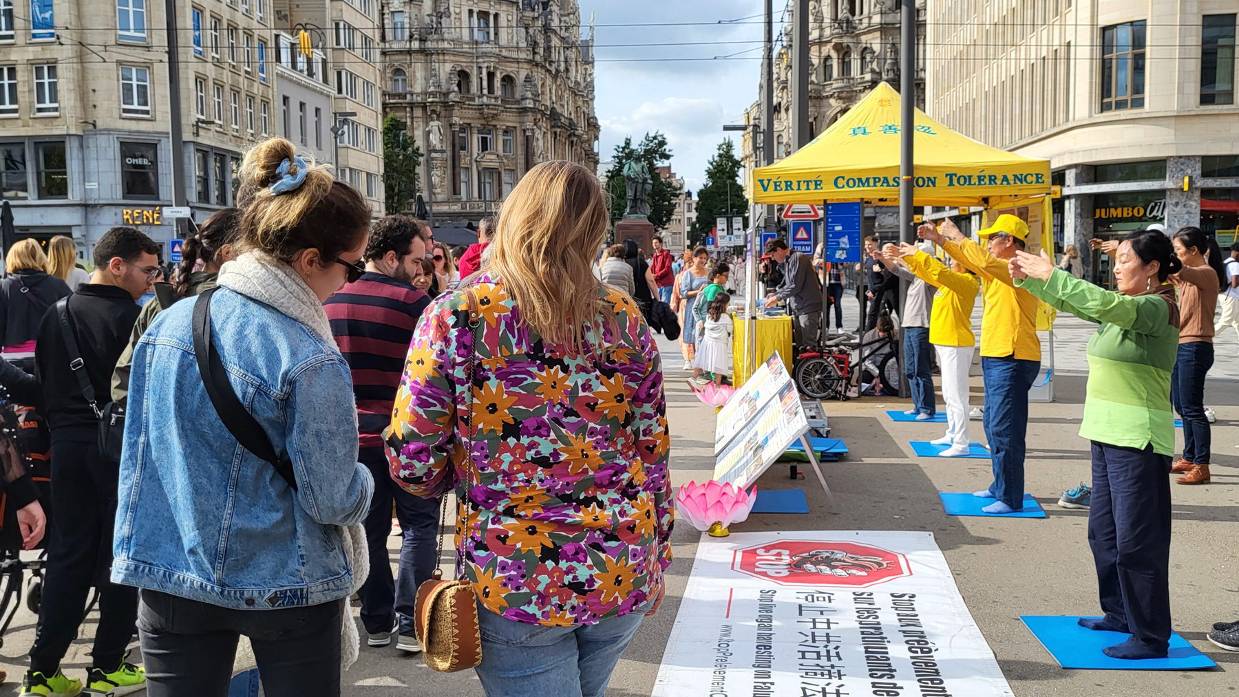 Image for article Belgique : Présentation du Falun Dafa lors d’un événement à Anvers