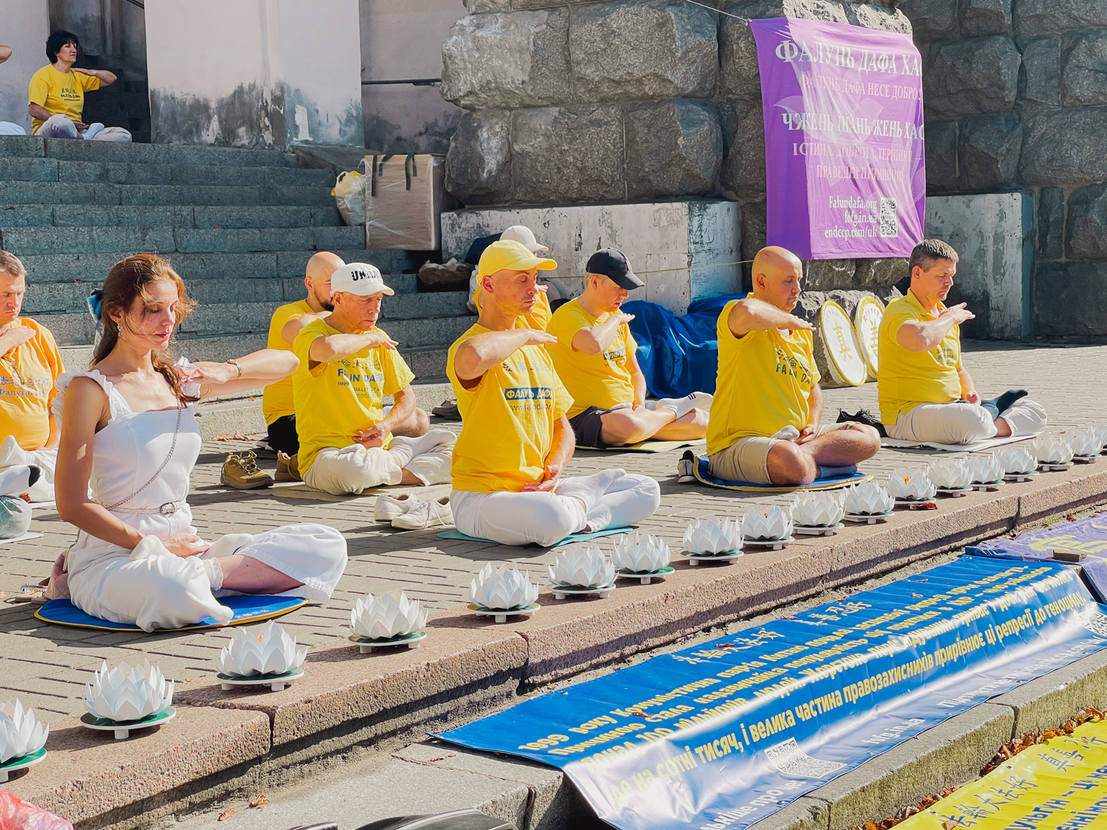 Image for article Ukraine : Présentation du Falun Dafa à Kiev