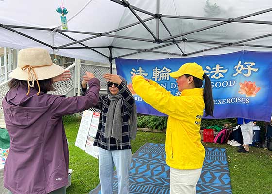 Image for article Nouvelle-Zélande : Présentation du Falun Dafa au Festival des roses de Parnell