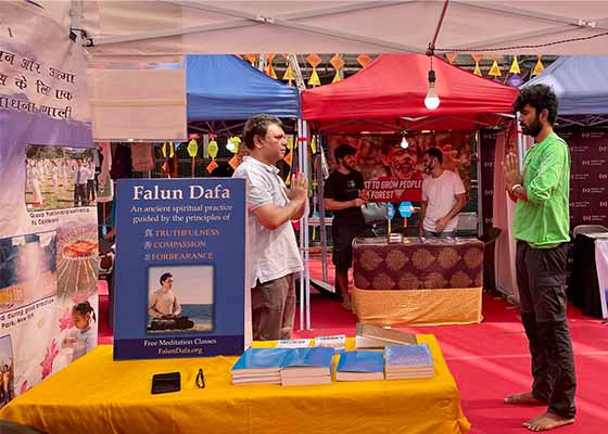 Image for article Inde : Le Falun Dafa au festival de la Terre YVCare à Mumbai