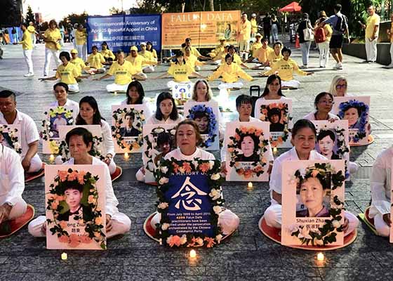 Image for article Australie : Les gens admirent le Falun Dafa pendant les activités dans le Queensland pour commémorer l’Appel du 25 avril