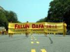 Image for article Washington DC : Les pratiquants de Falun Gong participent au grand défilé du « Jour de l’Indépendance » (Photos)