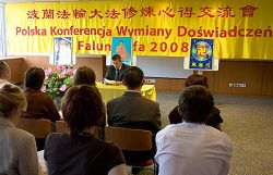 Image for article La conférence d'échange d'expériences de Falun Dafa 2008 de Pologne a lieu à Varsovie (Photo)