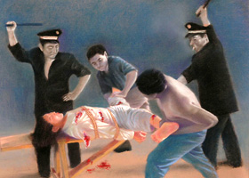 Image for article Mme Liu Shuling électrocutée à mort avec des matraques électriques dans le centre de désintoxication pour toxicomanes de Harbin