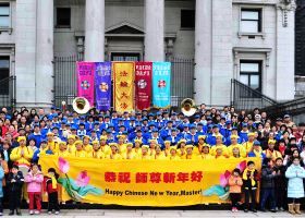 Image for article Canada : Les pratiquants de Vancouver souhaitent respectueusement au vénérable Maître une bonne fête du Nouvel An chinois (photos)