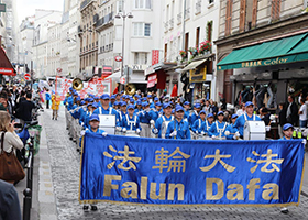 Image for article Paris, France : Un rassemblement et un défilé pour encourager le peuple chinois à démissionner du Parti communiste chinois (photos)