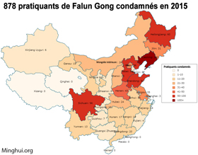 Image for article Rapports des droits de l'homme de Minghui pour l'année 2015 : condamnations et emprisonnements illégaux