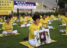 Image for article Des activités de Falun Gong à Singapour pour commémorer les 17 années de résistance pacifique