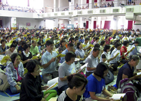 Image for article Taichung, Taïwan : Partage d'expériences sur la clarification des faits sur le Falun Gong aux Chinois