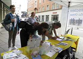 Image for article Munich, Allemagne : Le Falun Gong est fortement soutenu par les gens dans le monde entier