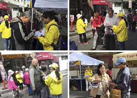 Image for article Le Falun Gong gagne du soutien lors de la foire de rue de la Mi-automne dans le Chinatown de San Francisco