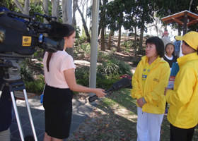 Image for article Une tournée en voiture dans le Queensland, Australie, sensibilise le public et les médias à la persécution en Chine