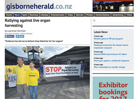 Image for article Nouvelle-Zélande : Une tournée nationale en voiture attire l'attention sur les crimes des prélèvements d'organes du régime communiste chinois