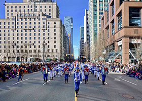 Image for article Des groupes de Falun Gong participent aux défilés de Noël à travers le monde